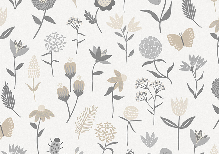 Floral Whimsy, Autumn - Made to Measure Curtains - Image 9